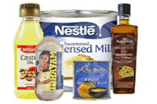 Canned Food, Cooking Oils